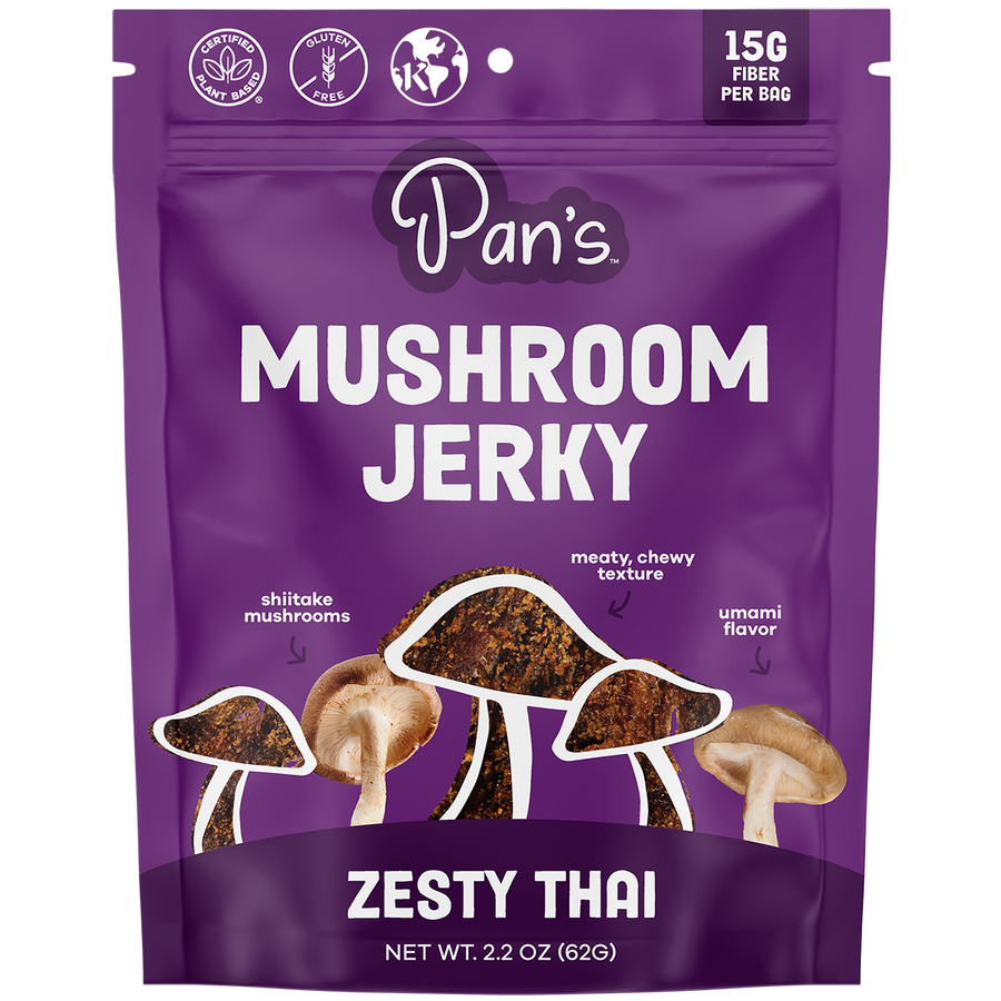 Zesty Thai Mushroom Jerky Y7