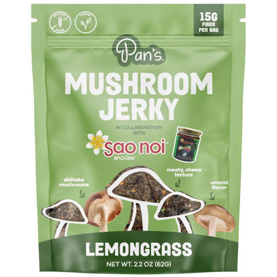 *Limited Edition* Lemongrass Mushroom Jerky V2